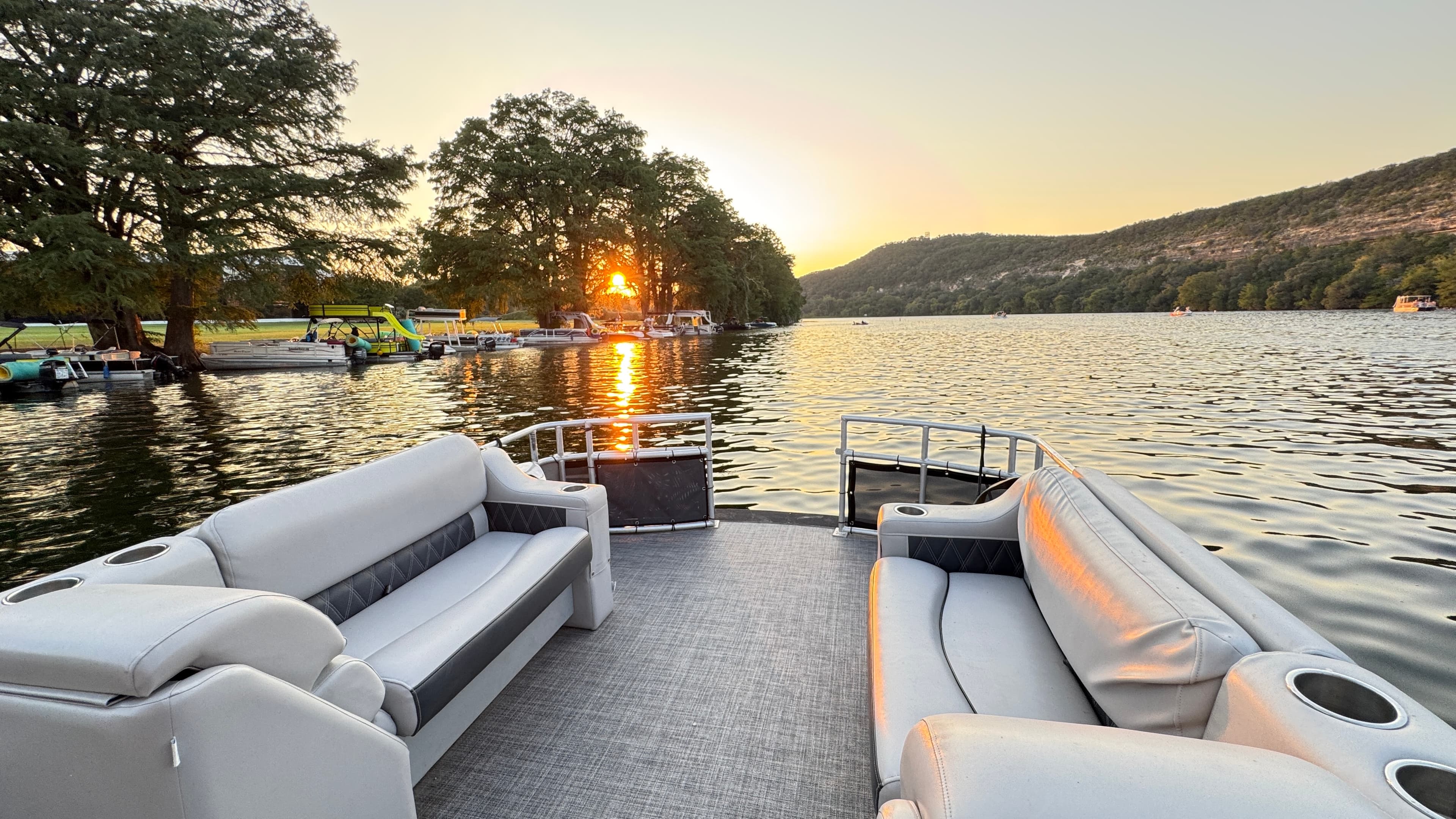 Romantic sunset cruise on Lake Travis Austin